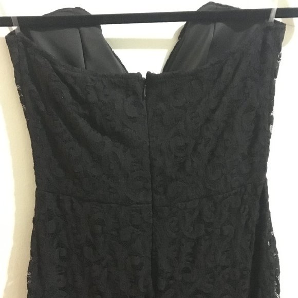 Black Lace Strapless Dress - Item#18 - Picture 3 of 8